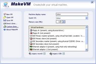 MakeVM screenshot